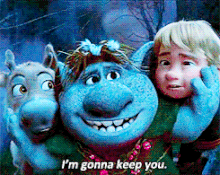 Frozen 'I'm gonna keep you' gif