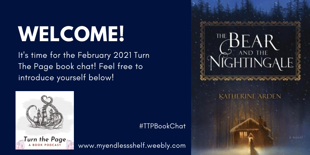 #TTPBookChat - February 2021: The Bear and the Nightingale by Katherine Arden