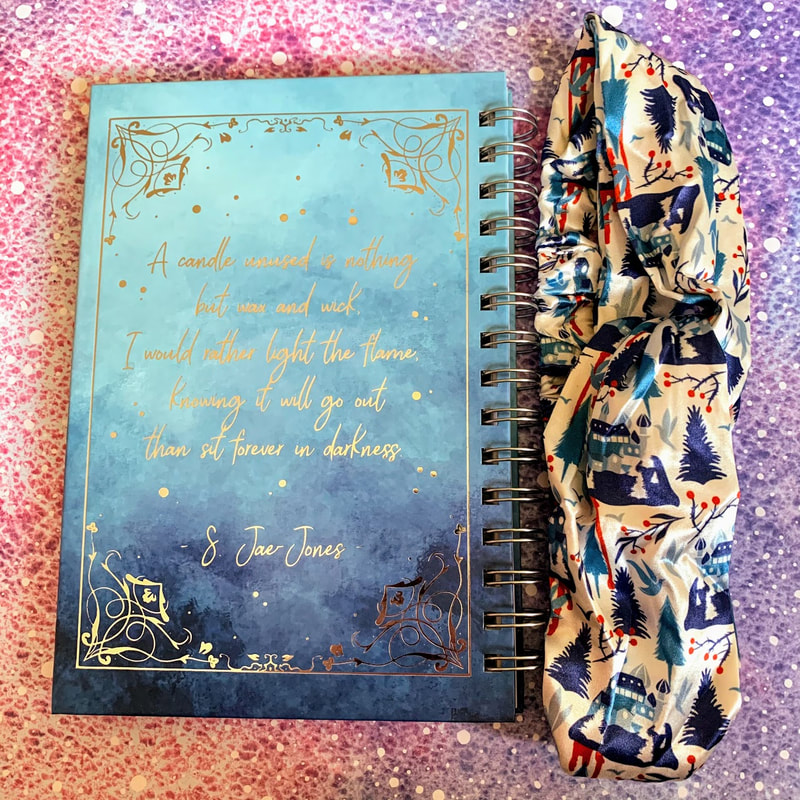 FairyLoot Frozen Fables Notebook and Headband