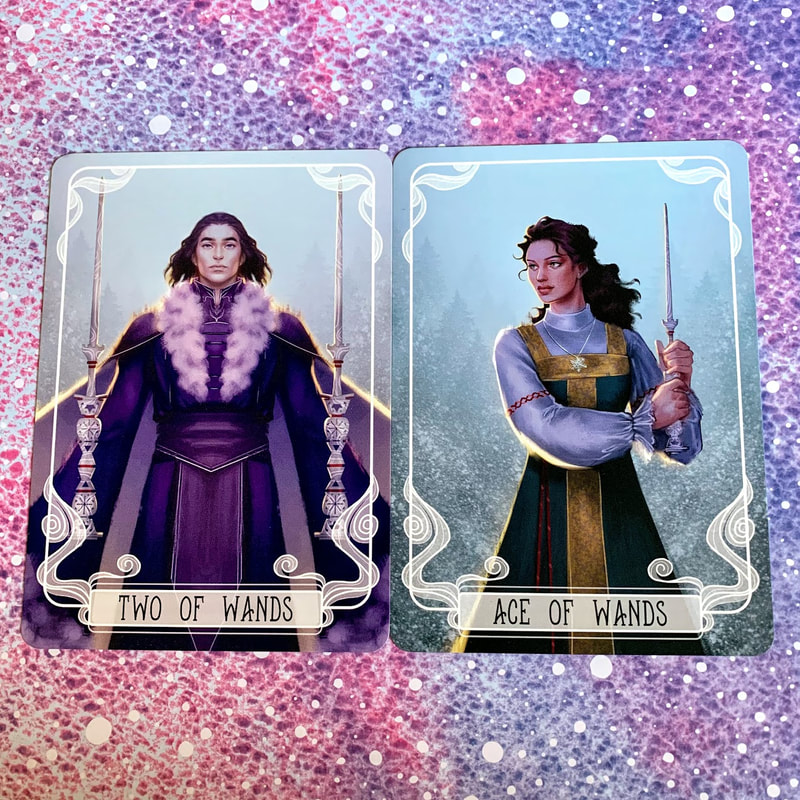 FairyLoot March Frozen Fables Tarot Cards